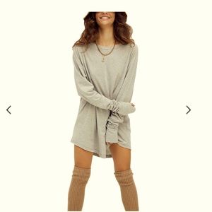 Free people long sleeve tunic